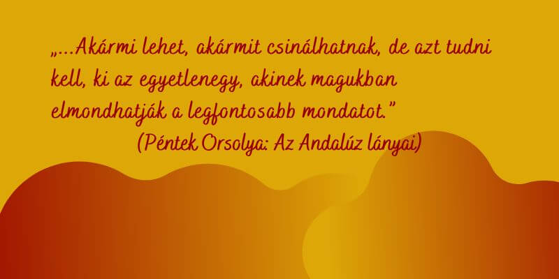 Péntek Orsolya: Az Andalúz lányai